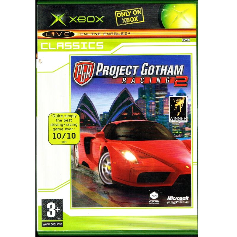 PROJECT GOTHAM RACING 2 XBOX