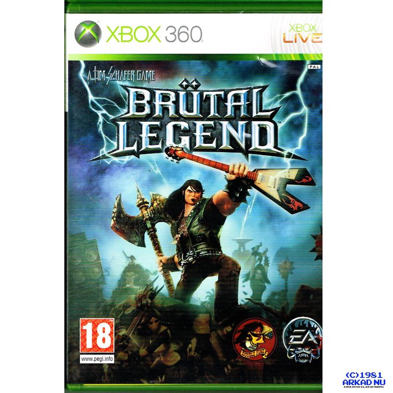 BRUTAL LEGEND XBOX 360