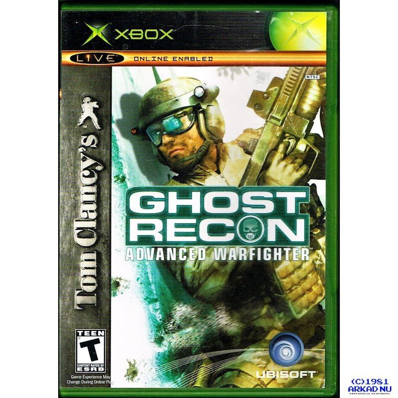 TOM CLANCYS GHOST RECON ADVANCED WARFIGHTER XBOX NTSC USA