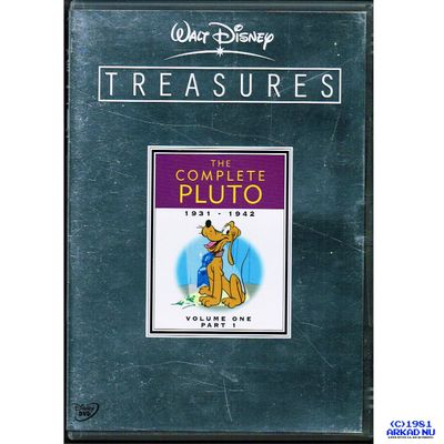 DISNEY TREASURES COMPLETE PLUTO VOL 1 PART 1 DVD