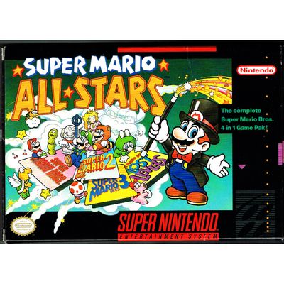 SUPER MARIO ALL-STARS SNES NTSC USA