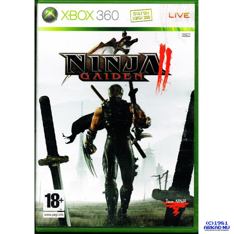 NINJA GAIDEN II XBOX 360