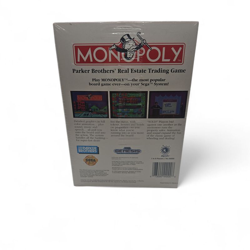 MONOPOLY GENESIS CARDBOARD BOX NYTT INPLASTAT