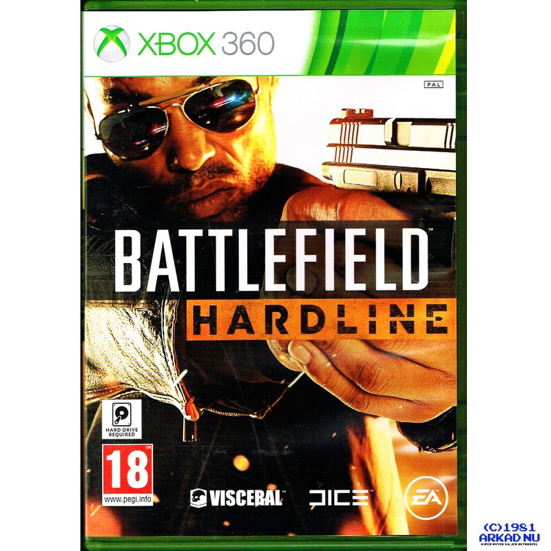 BATTLEFIELD HARDLINE XBOX 360