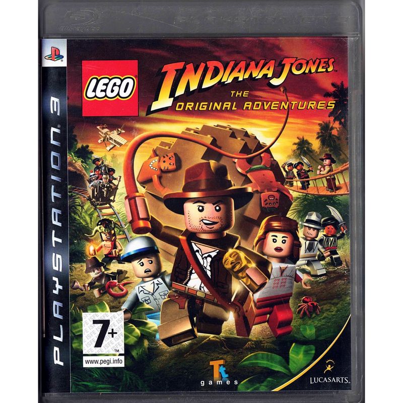 LEGO INDIANA JONES 2 THE ADVENTURE CONTINUES PS3