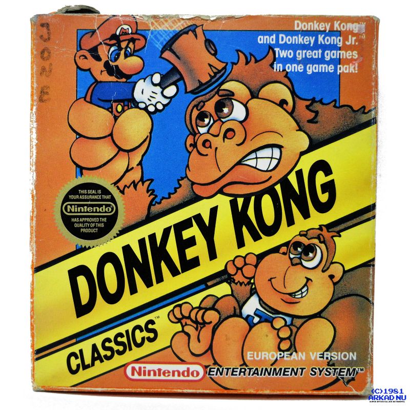 DONKEY KONG CLASSICS NES SCN 