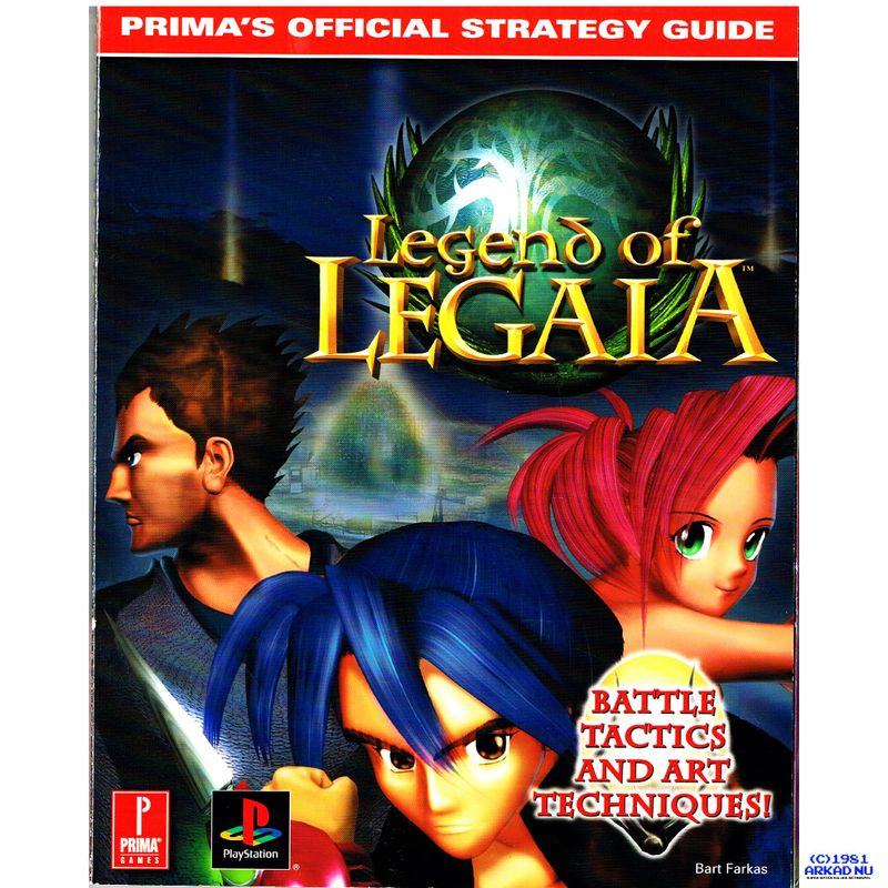 LEGEND OF LEGAIA PRIMAS OFFICIAL STRATEGY GUIDE