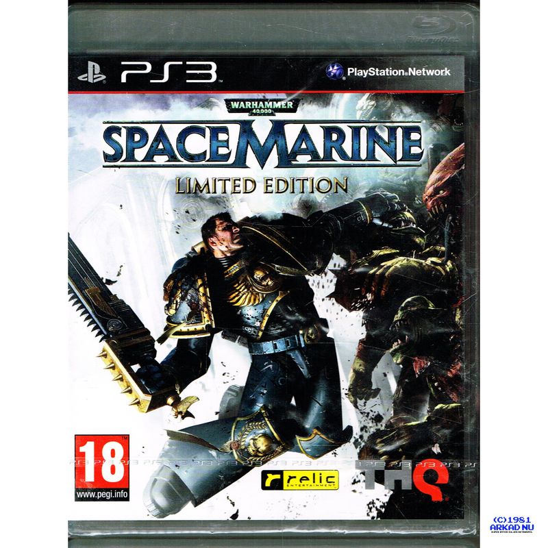 WARHAMMER 40000 SPACE MARINE LIMITED EDITION PS3