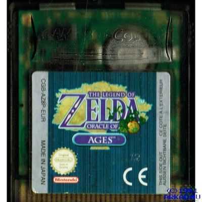 THE LEGEND OF ZELDA ORACLE OF AGES GAMEBOY COLOR