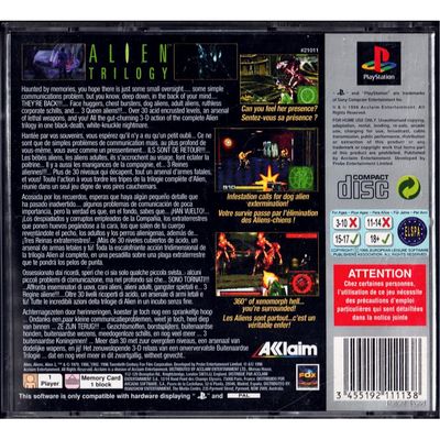 ALIEN TRILOGY PS1