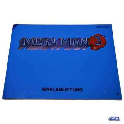 MEGA MAN 3 ( MEGAMAN 3) NES 