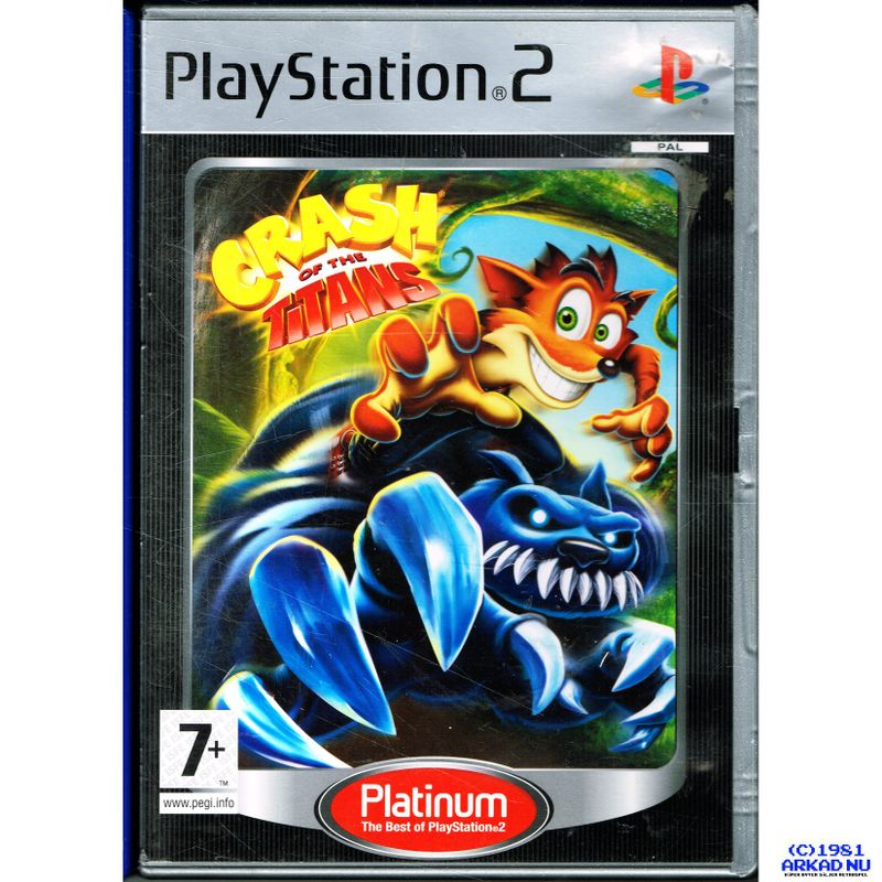 CRASH OF THE TITANS PS2