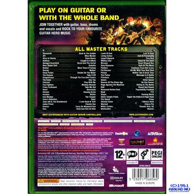 GUITAR HERO GREATEST HITS XBOX 360