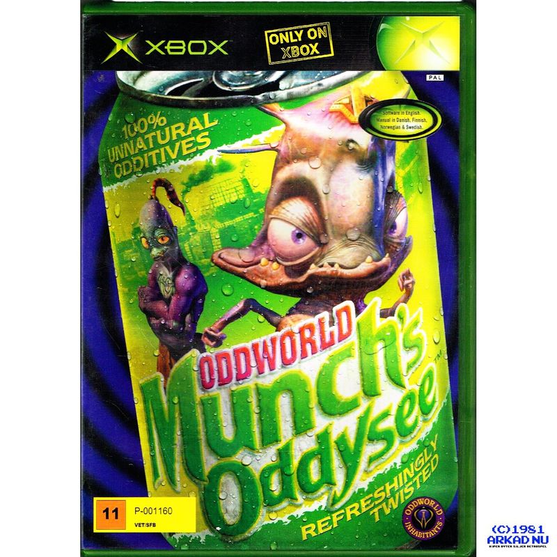 ODDWORLD MUNCH'S ODDYSEE XBOX