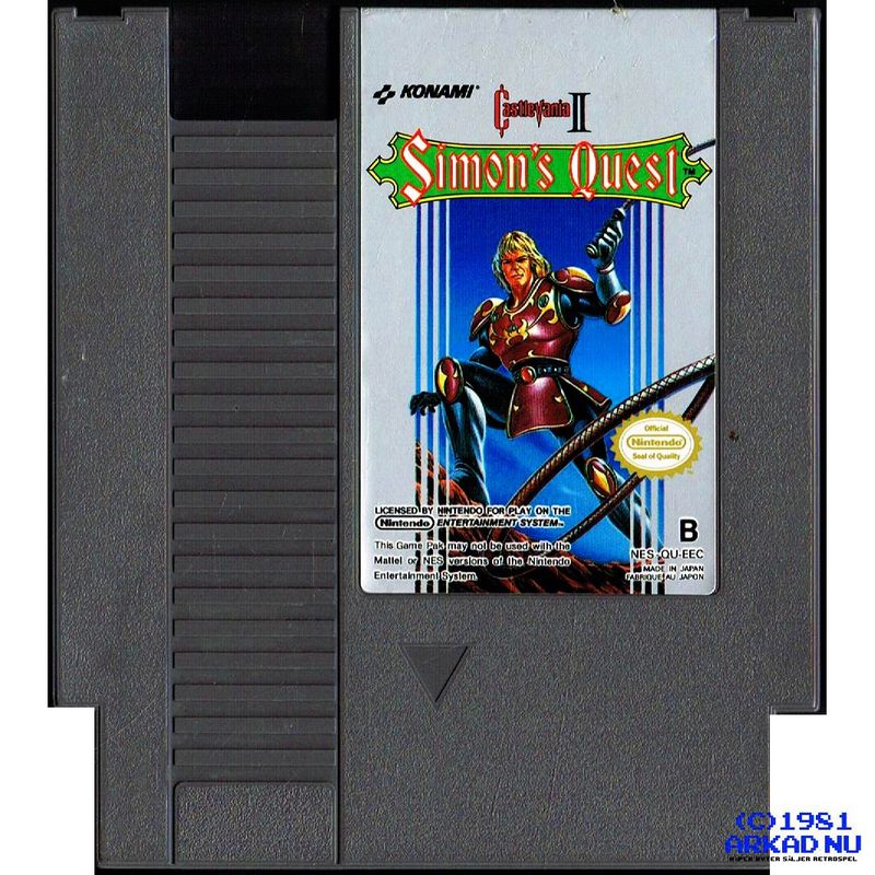 CASTLEVANIA II SIMONS QUEST NES SCN