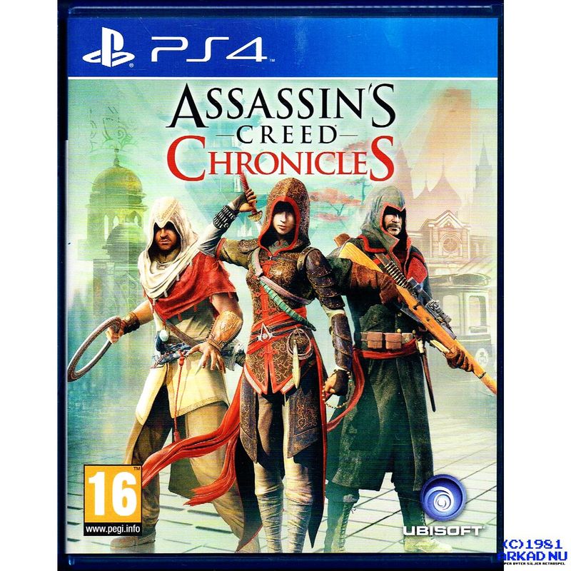 ASSASSINS CREED CHRONICLES PS4