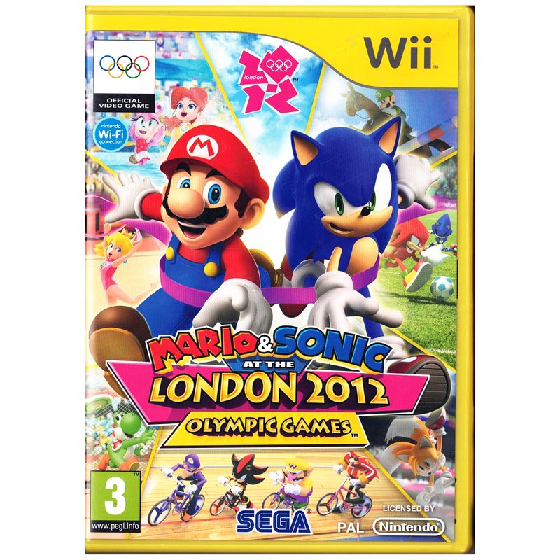 MARIO & SONIC AT THE LONDON 2012 OLYMPIC GAMES WII