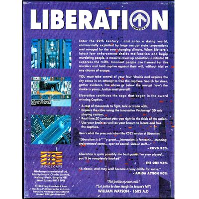 LIBERATION CAPTIVE 2 AMIGA