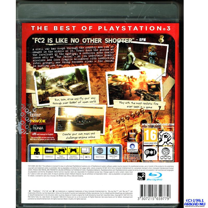 FAR CRY 2 PS3