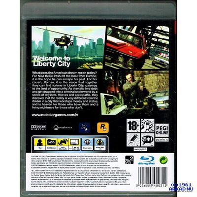 GRAND THEFT AUTO IV PS3