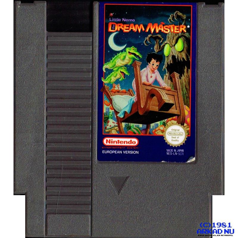 LITTLE NEMO THE DREAM MASTER NES SCN YAPON