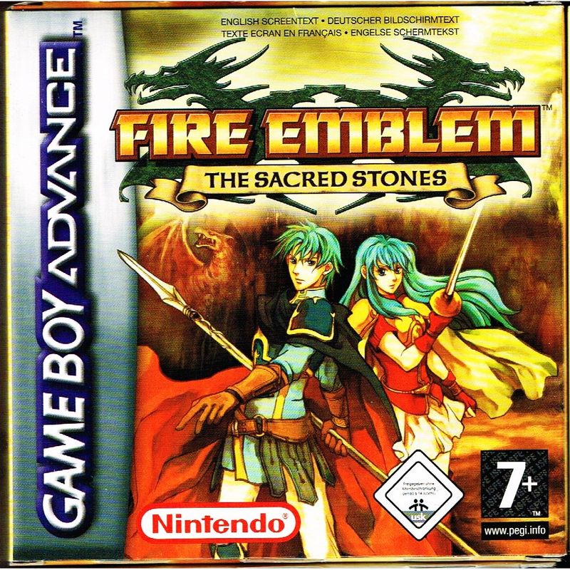 FIRE EMBLEM THE SACRED STONES GAMEBOY ADVANCE