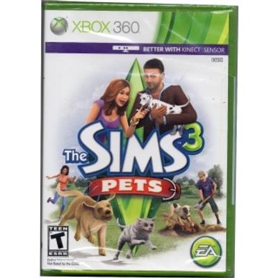 THE SIMS 3 PETS XBOX 360 NTSC