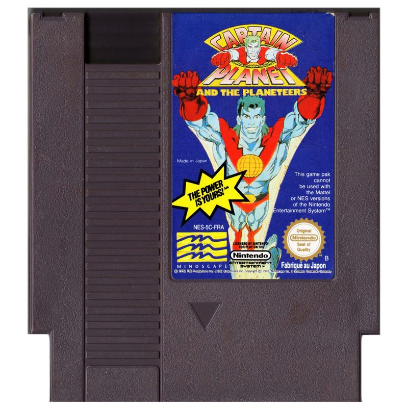 CAPTAIN PLANET AND THE PLANETEERS NES