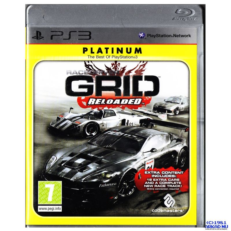 RACEDRIVER GRID RELOADED PS3