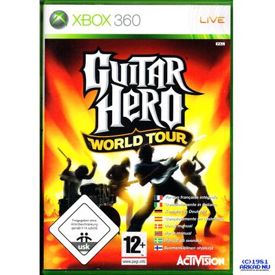 GUITAR HERO WORLD TOUR XBOX 360