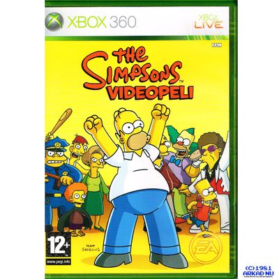 THE SIMPSONS VIDEOPELI XBOX 360