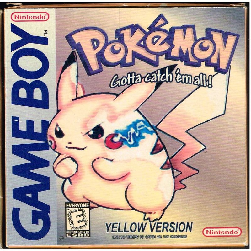 POKEMON YELLOW VERSION GAMEBOY BOOTLEG