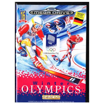 WINTER OLYMPICS MEGADRIVE