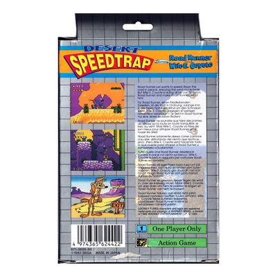 DESERT SPEEDTRAP GAMEGEAR