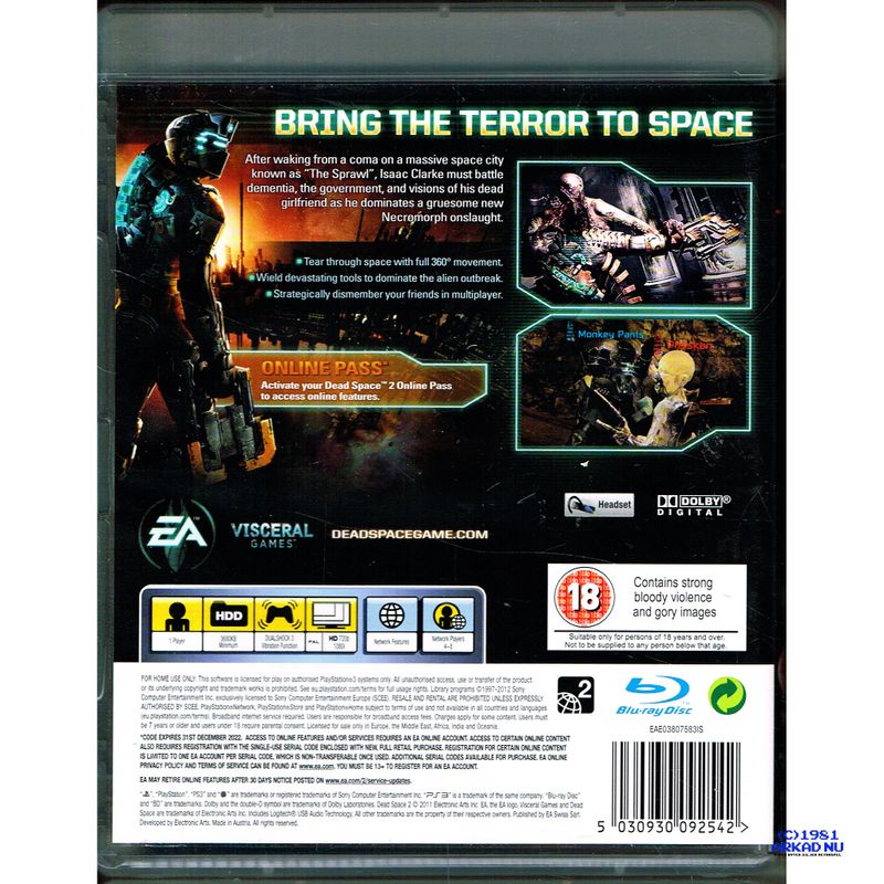 DEAD SPACE 2 PS3