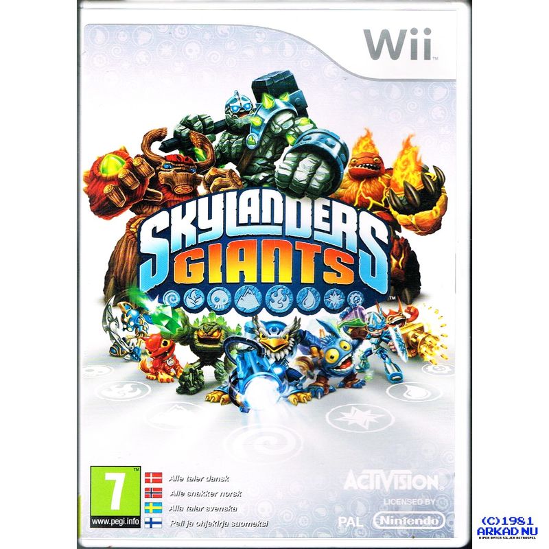 SKYLANDERS GIANTS WII