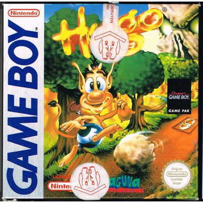 HUGO GAMEBOY MED SVENSKT HÄFTE