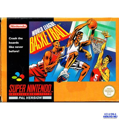 WORLD LEAGUE BASKETBALL SNES SCN - SNSP-LB-SCN