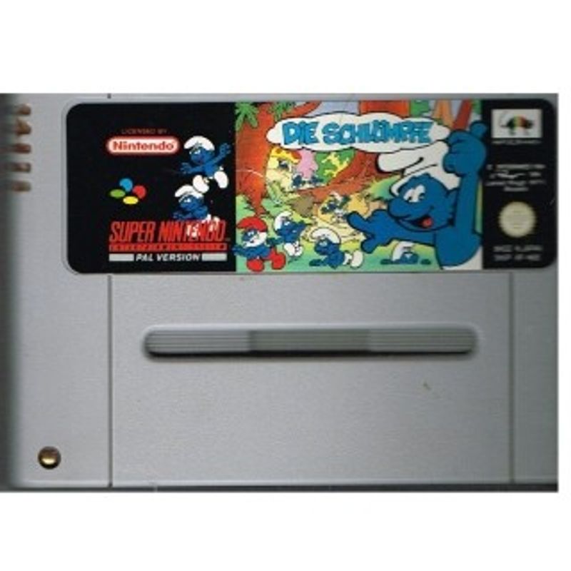 THE SMURFS (DIE SCHLUMPE) SNES