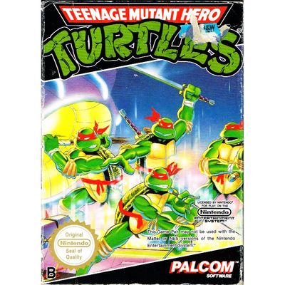 TEENAGE MUTANT HERO TURTLES NES SCN