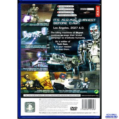 THE TERMINATOR DAWN OF FATE PS2