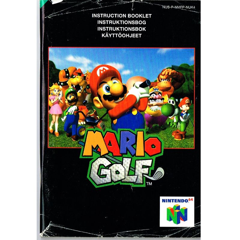 MARIO GOLF N64