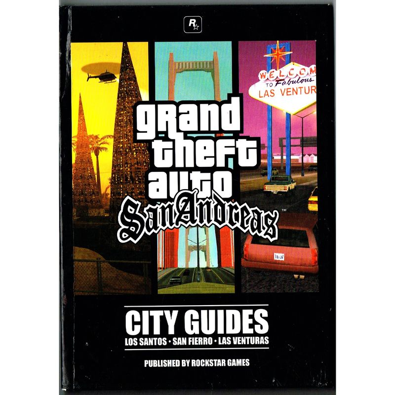 GRAND THEFT AUTO SAN ANDREAS CITY GUIDES MED SKIVA