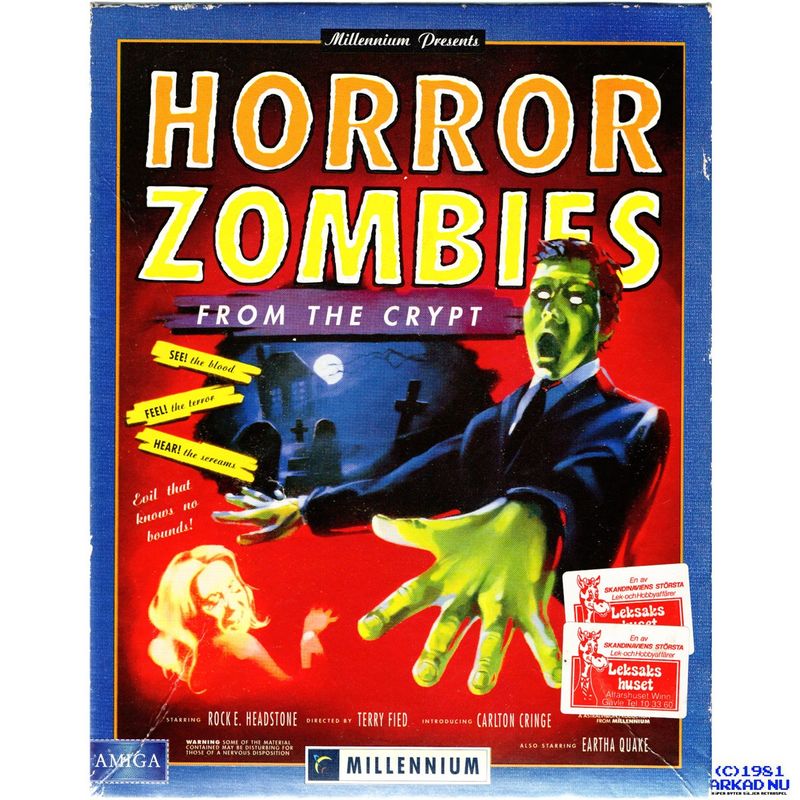 HORROR ZOMBIES FROM THE CRYPT AMIGA