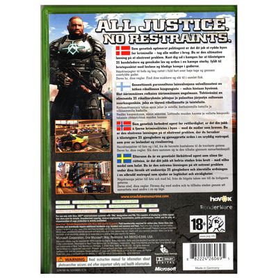 CRACKDOWN XBOX 360