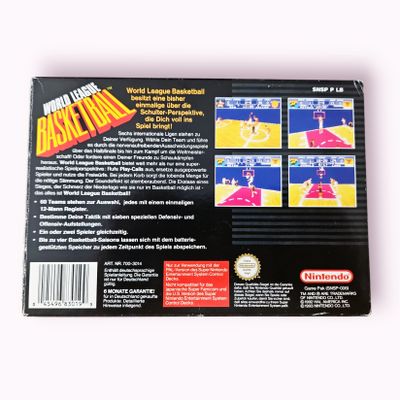 WORLD LEAGUE BASKETBALL SNES