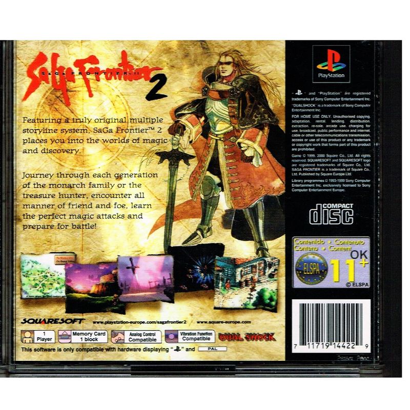 SAGA FRONTIER 2 PS1