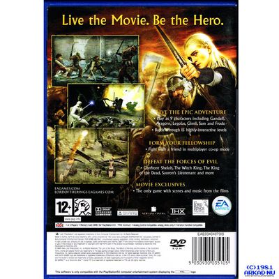 THE LORD OF THE RINGS THE RETURN OF THE KING PS2