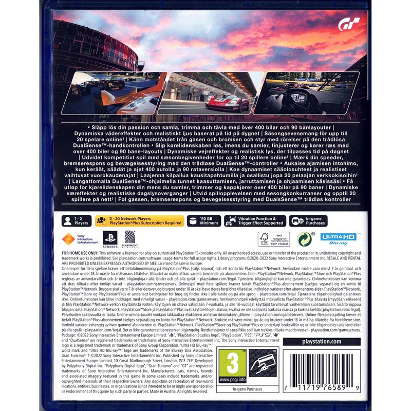 GRAN TURISMO 7 PS5