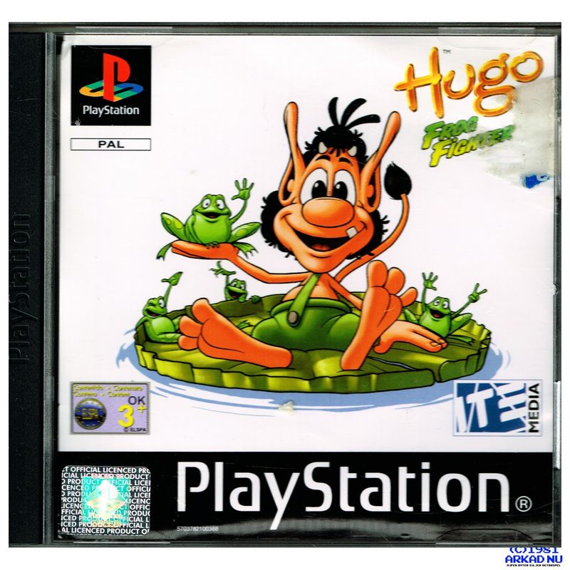 HUGO FROG FIGHTER PS1